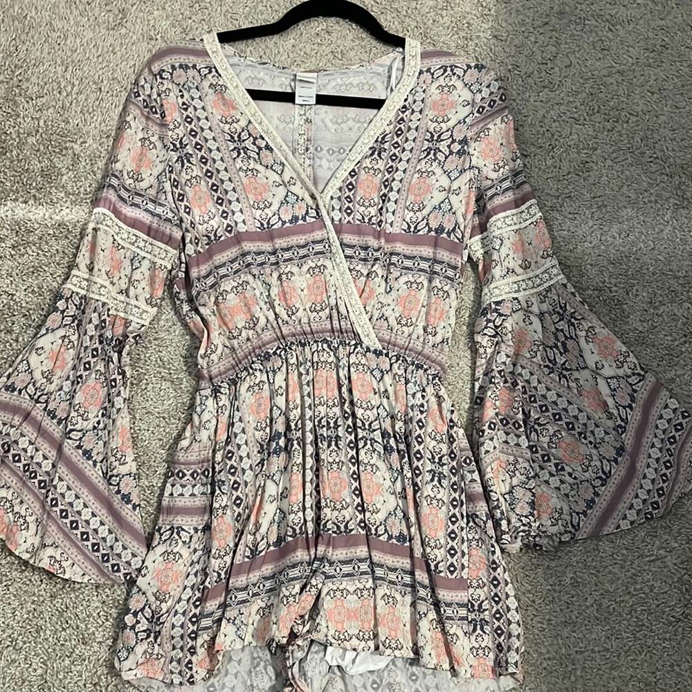 Lspace Multi Colored Romper Size Small - image 1